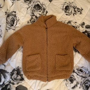 Brown Teddy Jacket